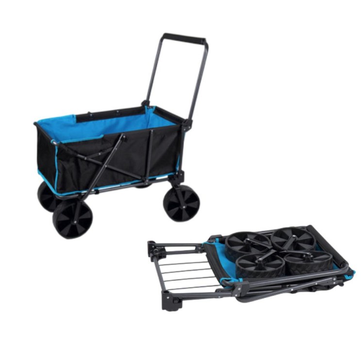 1 - Folding Camper Trolley Camping Reimo beach